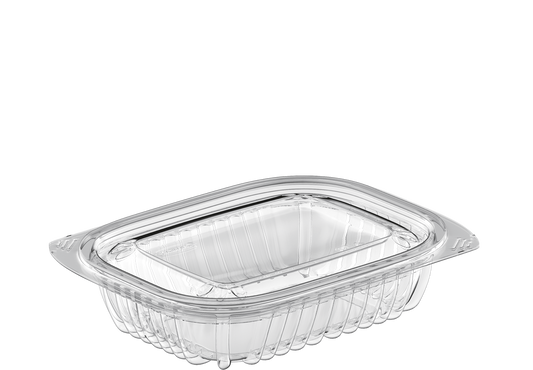 12 oz Carton of 250 Clear General Purpose Containers with Lids