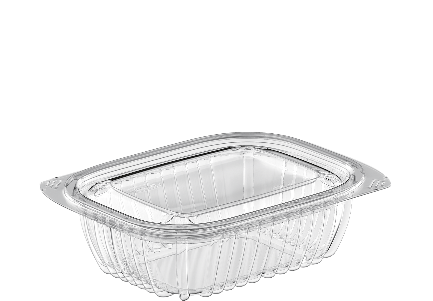 16 oz Carton of 250 Clear General Purpose Containers with Lids