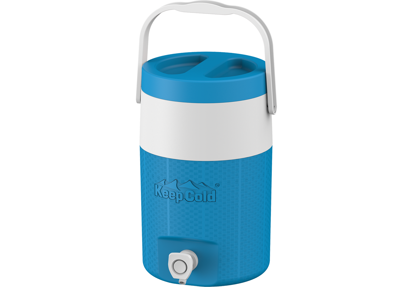 1 gallon keepcold water cooler light blue