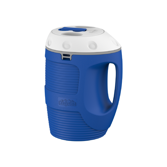 1.8l keepcold thermal jug with strap blue