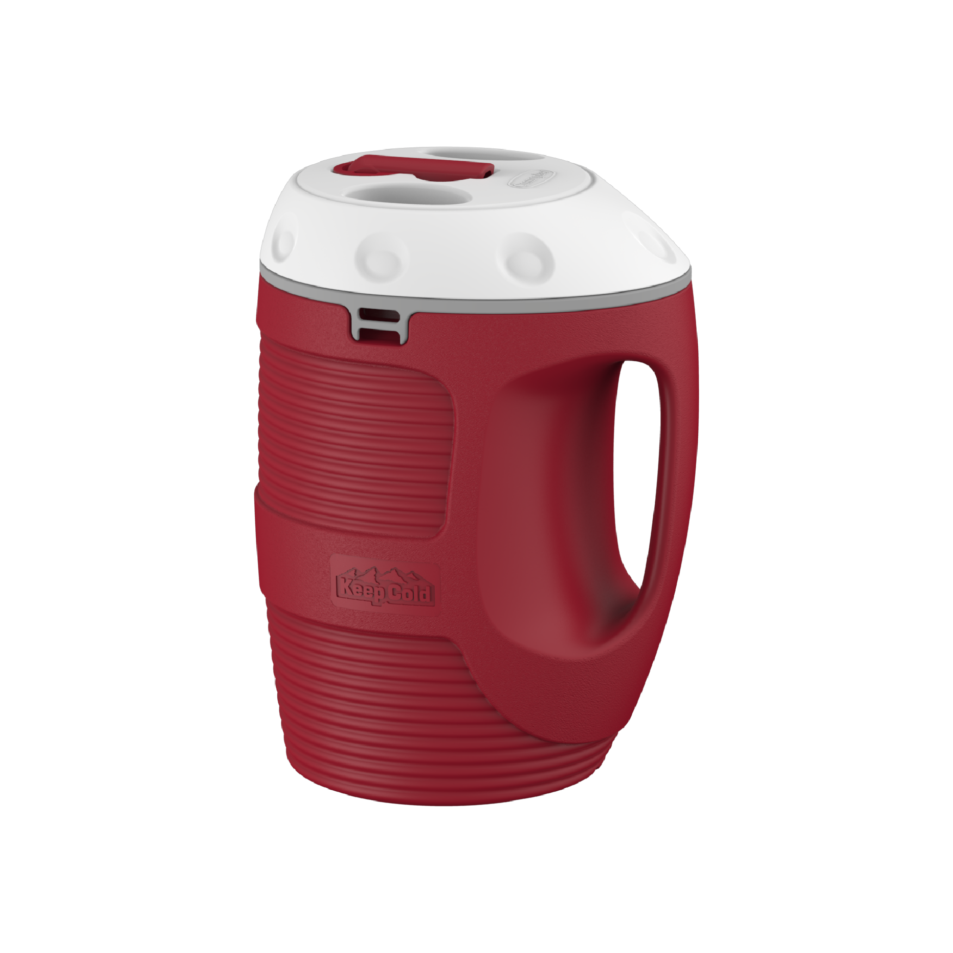1.8l keepcold thermal jug with strap red