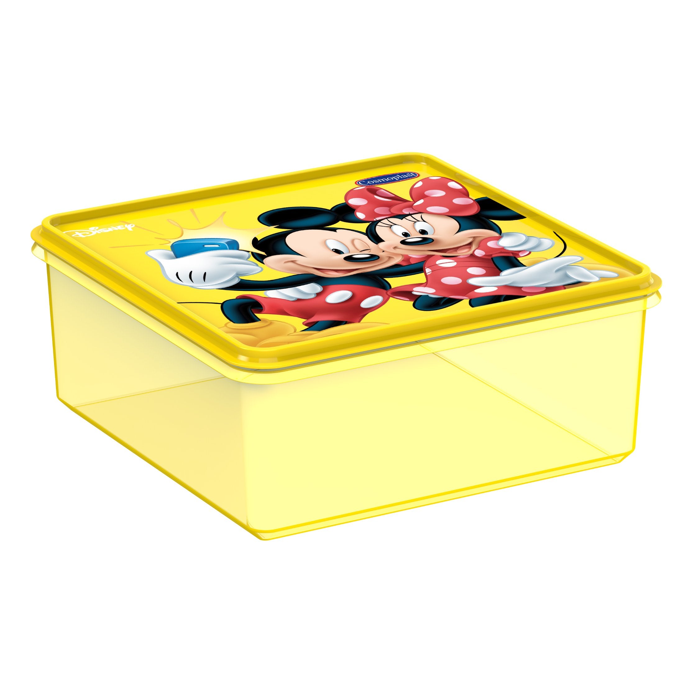 Cosmoplast Disney Mickey & Friends Plastic Storage Box Large 10 Liters ...