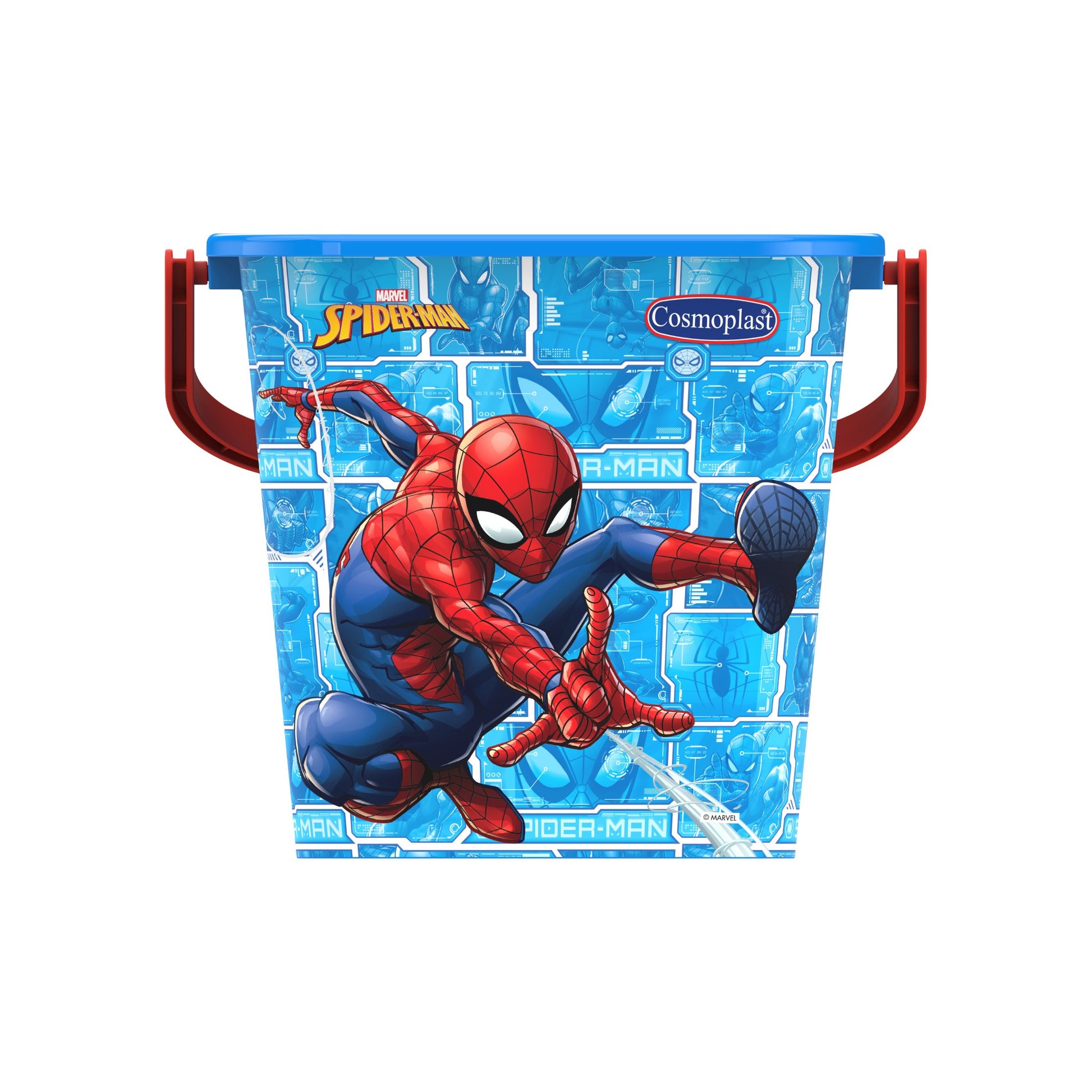 Cosmoplast Disney Marvel Spider Man Sand Bucket 5 Liters with Handle