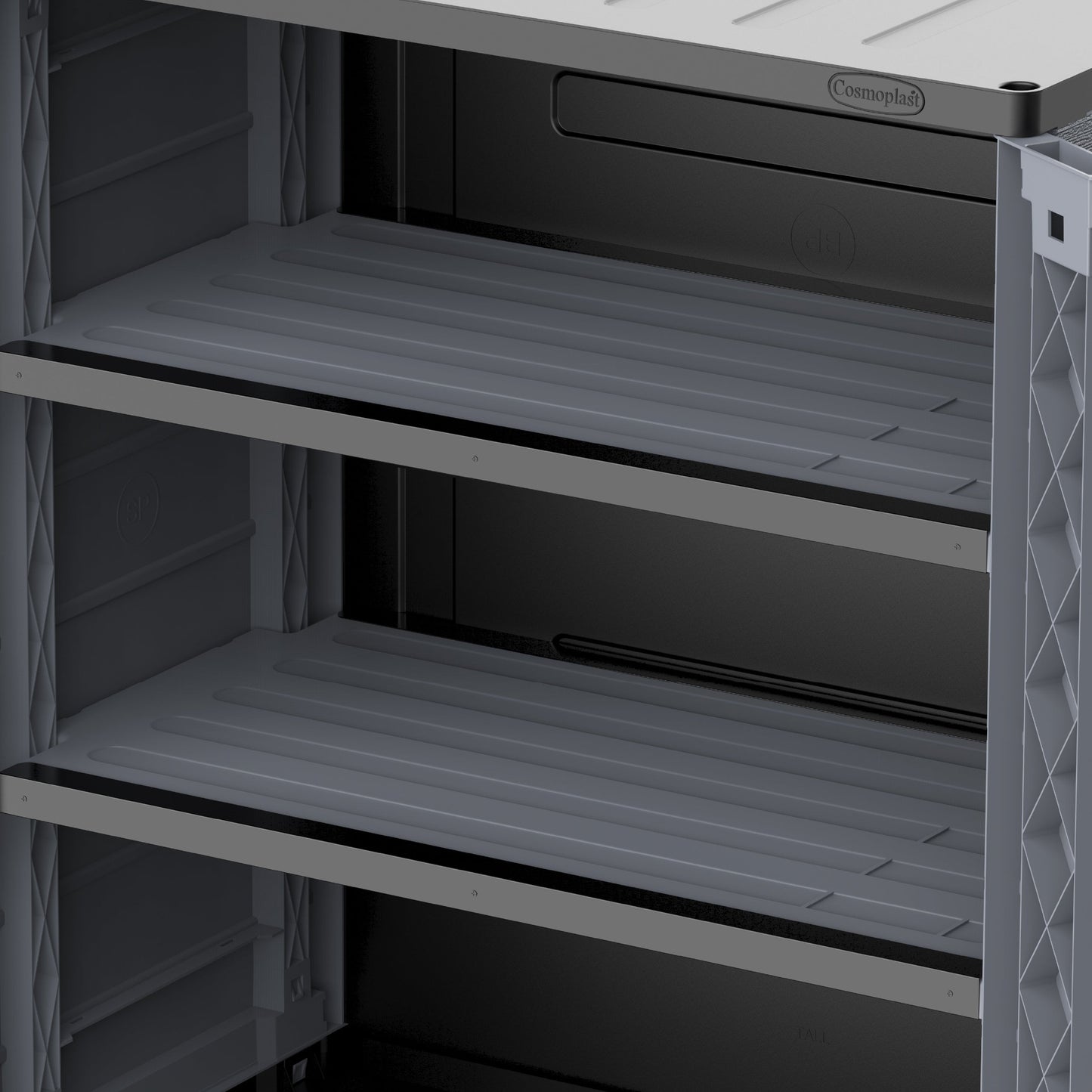Cedargrain Vertical Storage Short Cabinet