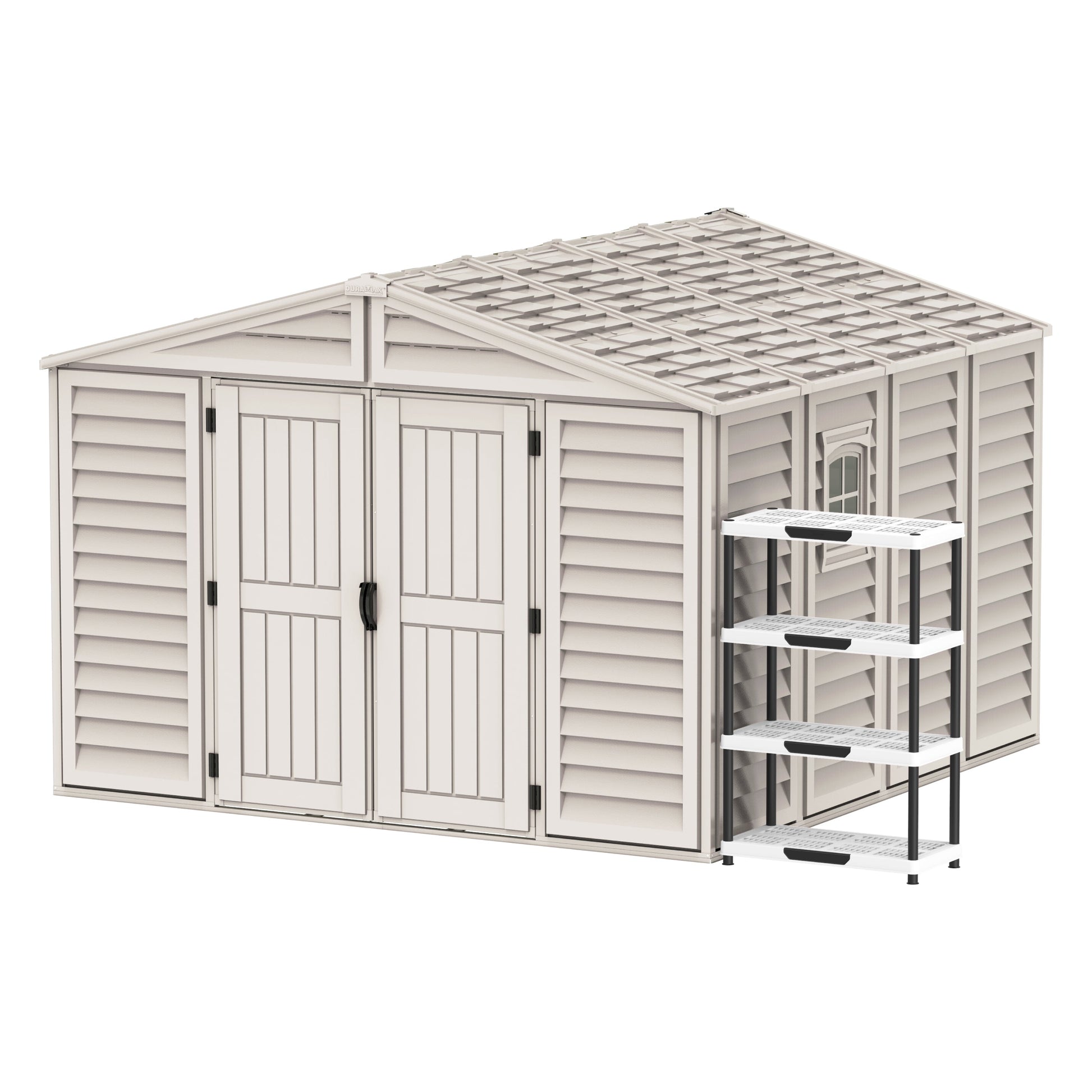 10.5x10.5 ft Walk-in Shed